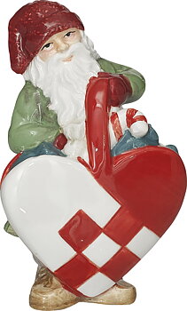 Cult Design - Julhjärta Tomten Hubert