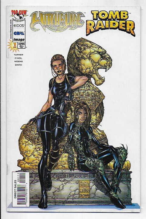 Witchblade/Tomb Raider # 1 Cover B VF/NM