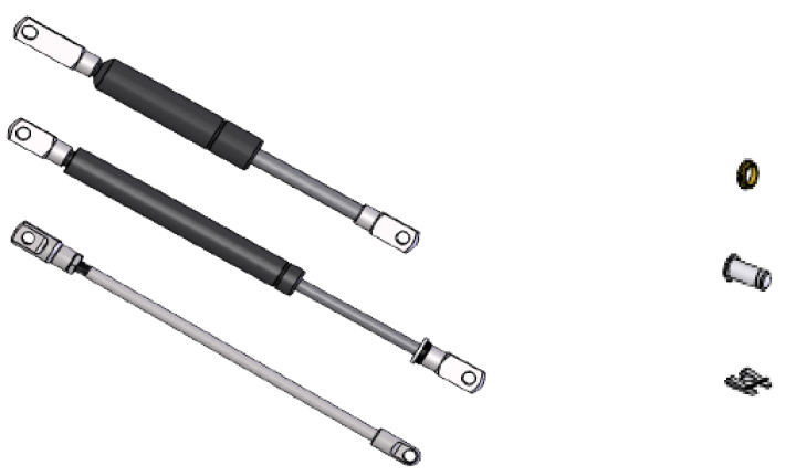 SK81 2.2m SafeStow4 reserveset gasveren
