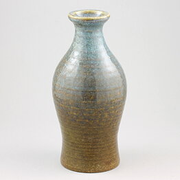 Carl-Harry Stålhane (STB 1957) Blue/Green Bottle Vase 23 cm