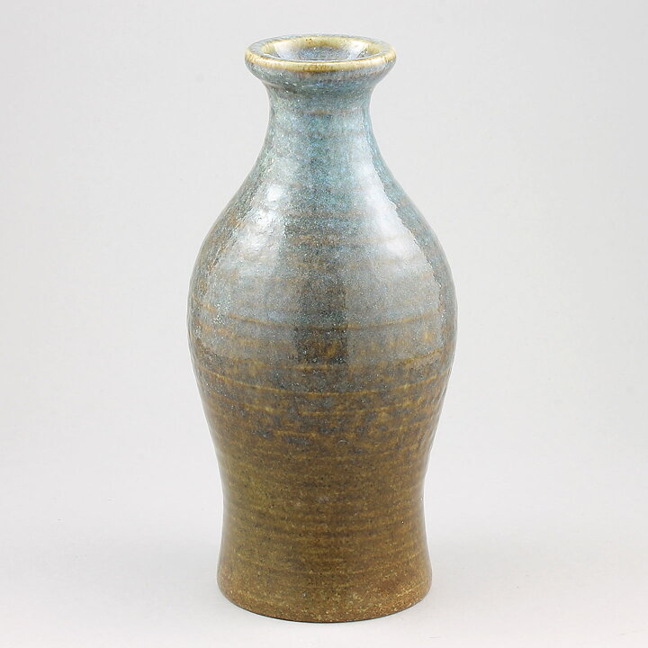 Carl-Harry Stålhane (STB 1957) Blue/Green Bottle Vase 23 cm