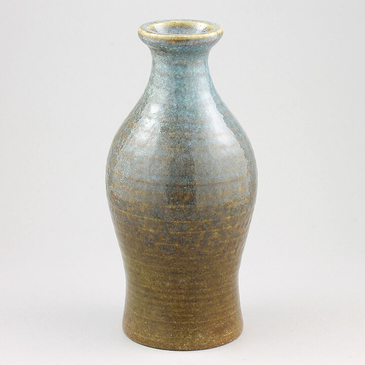 Carl-Harry Stålhane (STB 1957) Blue/Green Bottle Vase 23 cm