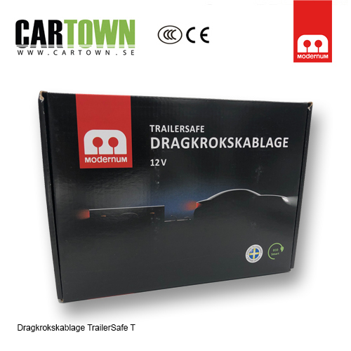 TrailerSafe 13-polig kontakt komplett kit, tätad styrbox - 3