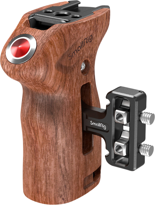 SMALLRIG Rosette Side Handle with Record Start/Stop Remote Trigger for Multiple Selected Cameras for Sony FX30/FX3/A7R V/A7 IV/A7SIII for Panosonic GH6 GH5 for Fujifilm X-T4 X-T3, etc- 3324