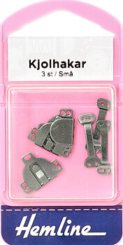Kjol & Byxhakar Liten Svart 3st