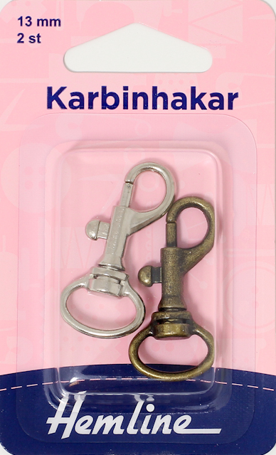 Karbinhake 13mm 2st