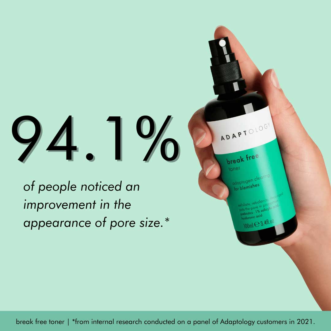 ADAPTOLOGY BREAK FREE TONER 100ml | Balanserende toner med prebiotika - 2