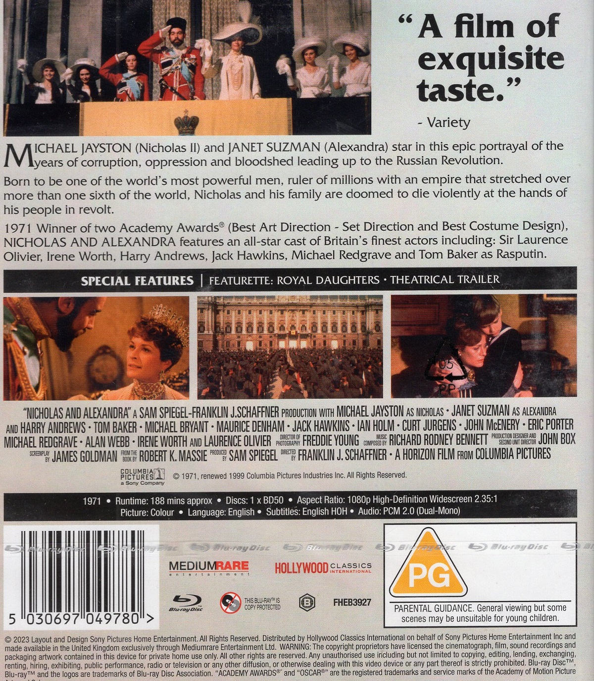 Nicholas And Alexandra (ej svensk text) (Blu-ray) - 2