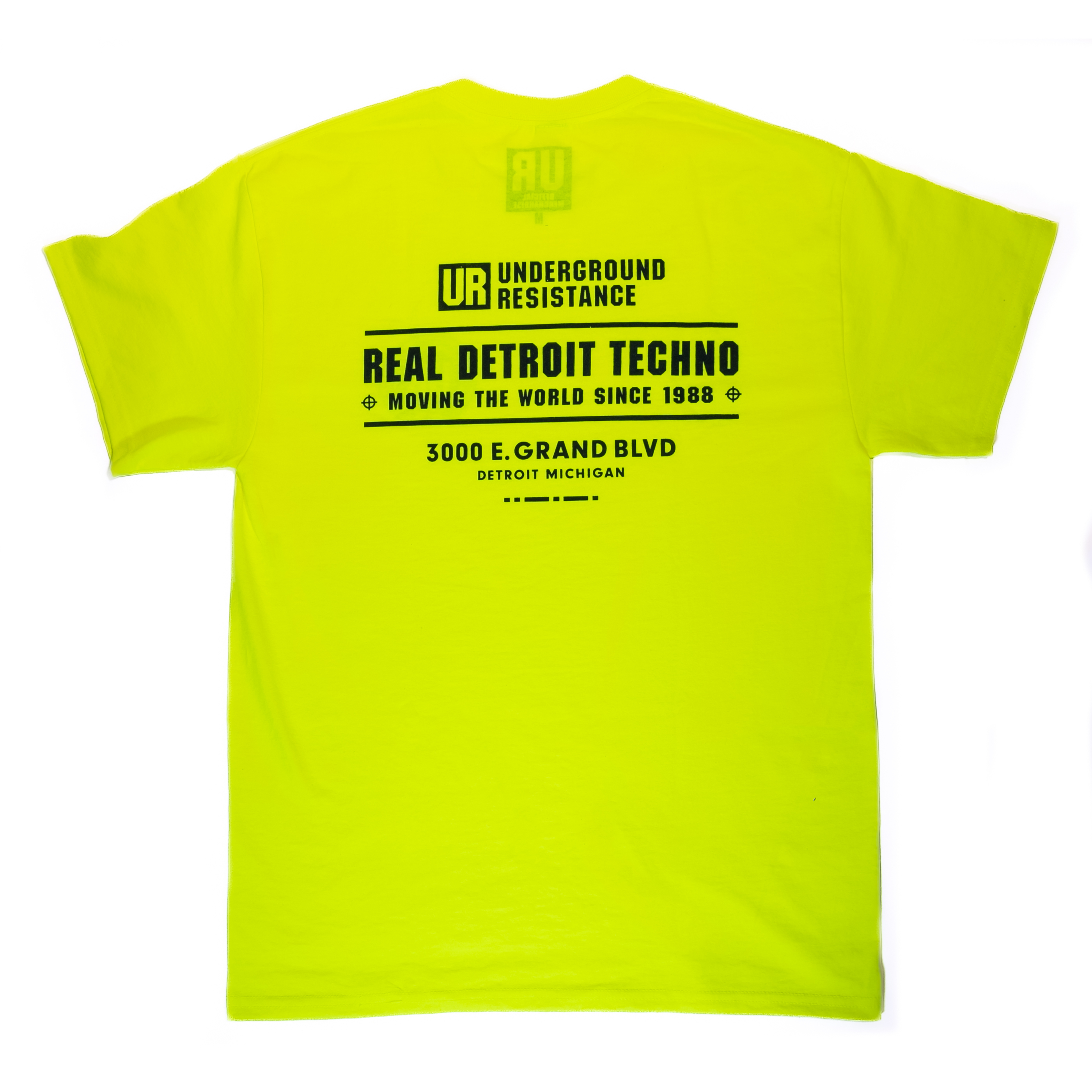 Underground Resistance 'Workers' T-Shirt Yellow M  - 2