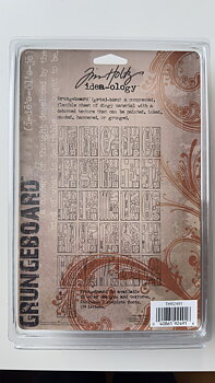 TIM HOLTZ Idea-ology Grungeboard Alphas  Swirls  234 letters 9 complete  fonts