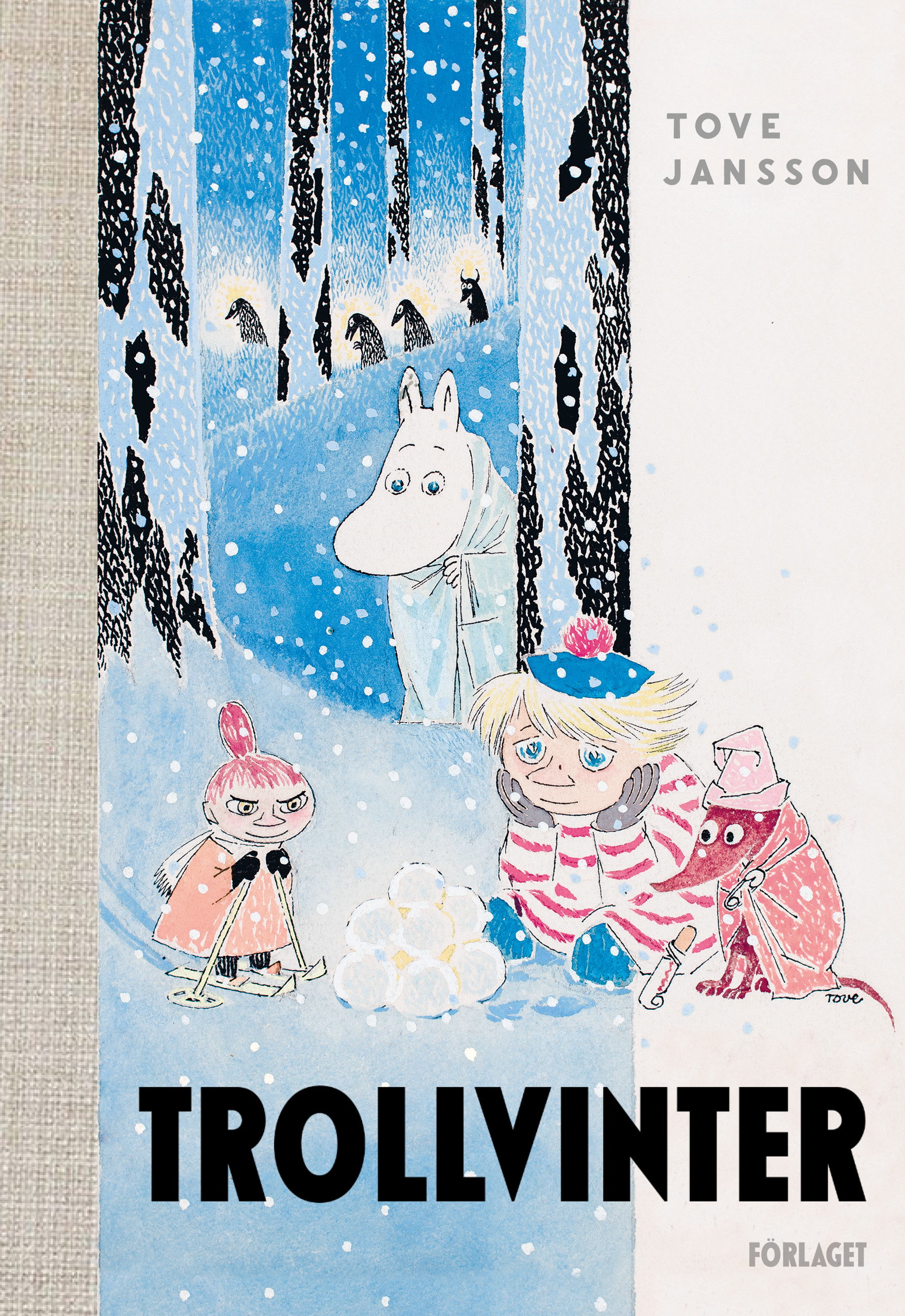 Mumin : Tove Jansson - Trollvinter i specialutgåva med fyrfärgsillustrationer