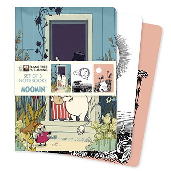 Mumin anteckningsbok 3-pack