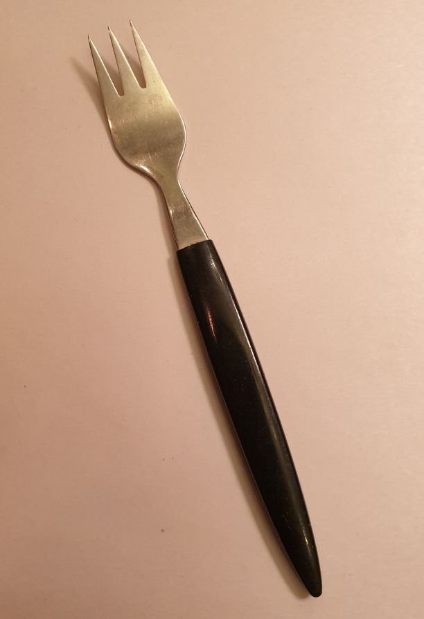 Pastella dessert fork black