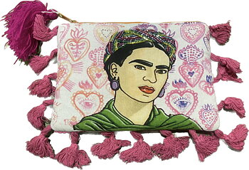 Frida Kahlo purse  rosa