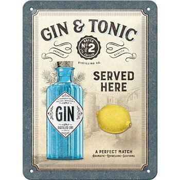 Skylt - Gin Tonic Served Here
