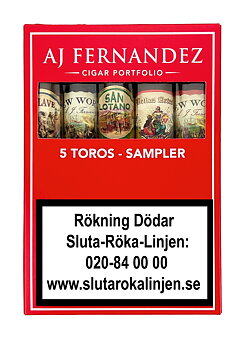 Aj Fernandez 5 st Sample Pack Toro