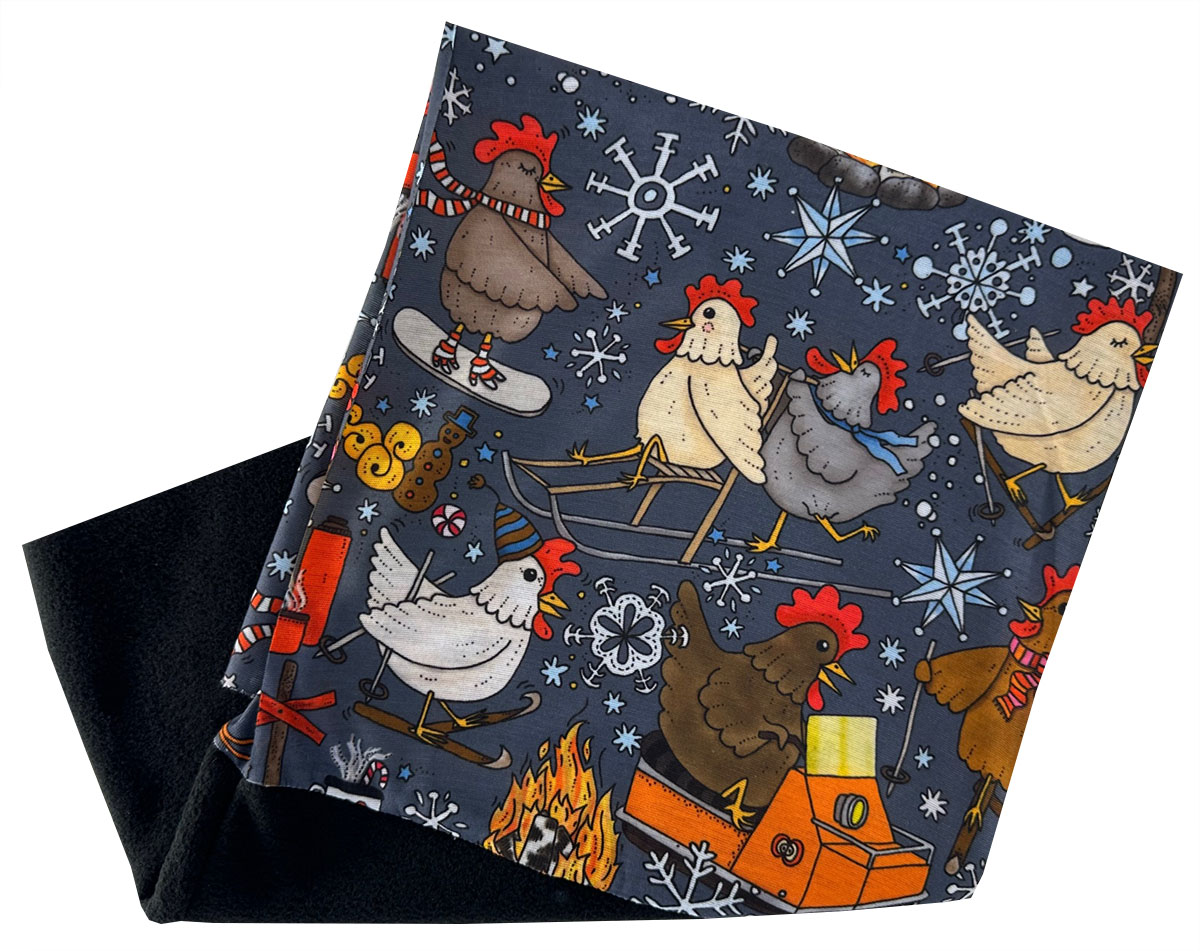 Tub / multiscarf med fleecekant Vinteraktivitet - 2