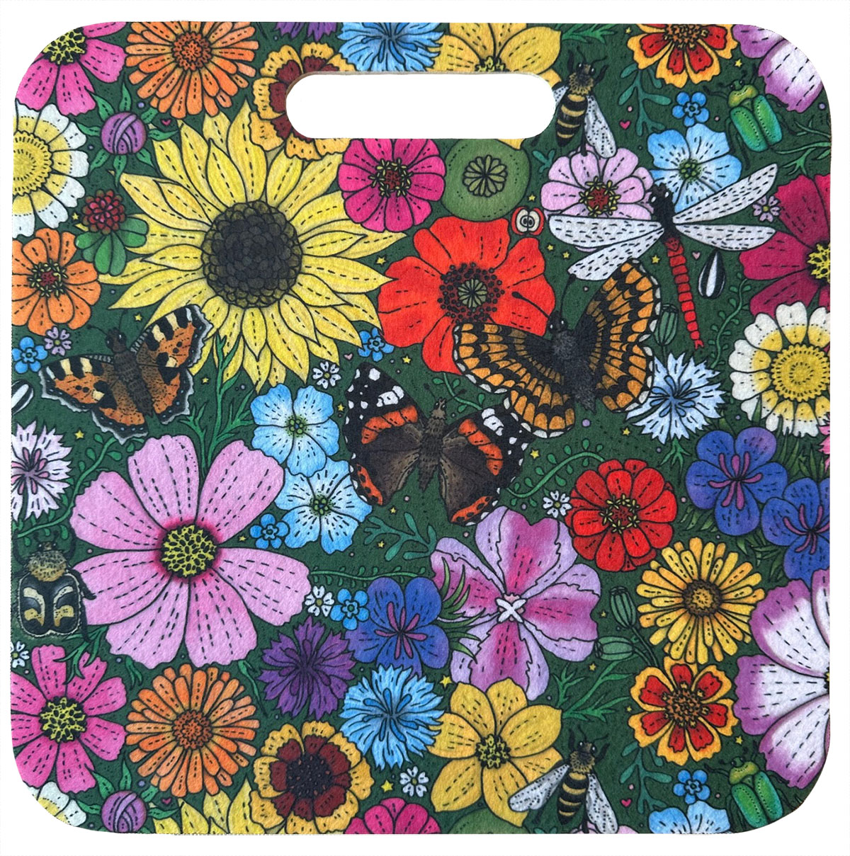 Sittunderlag - Blomsteräng
