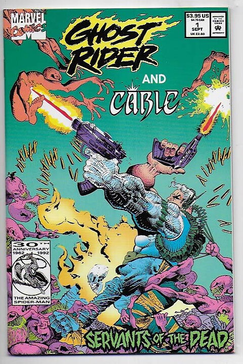 Ghost Rider and Cable: Servants of The Dead # 1 VF/NM
