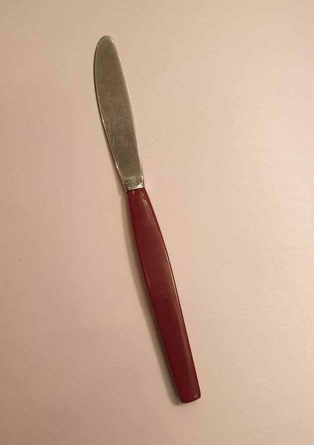 Singoalla wine red dessert knife/fruit knife