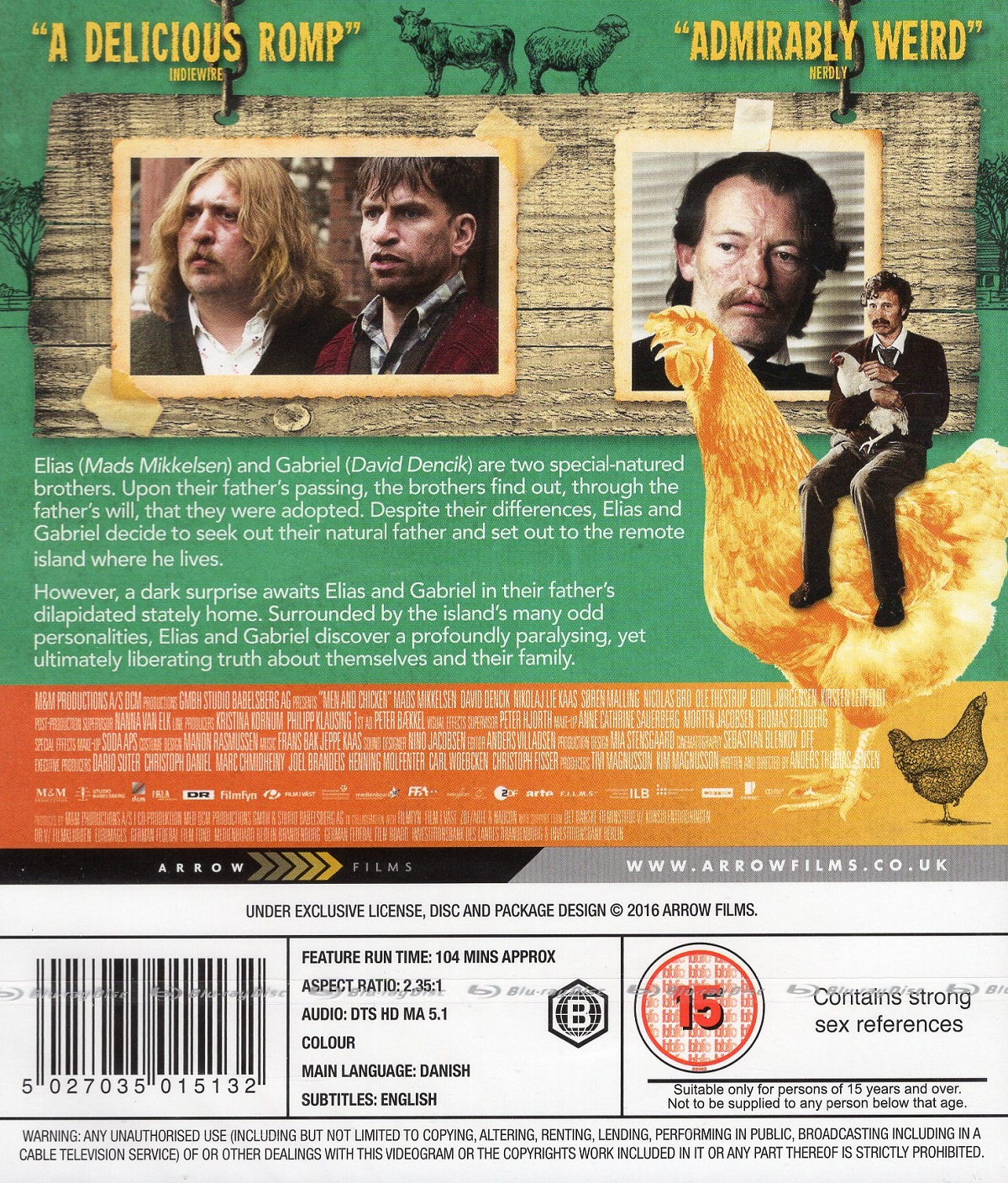 Men & Chicken (ej svensk text) (Blu-ray) - 2