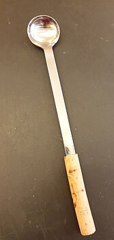 Irish coffee spoon cork handle