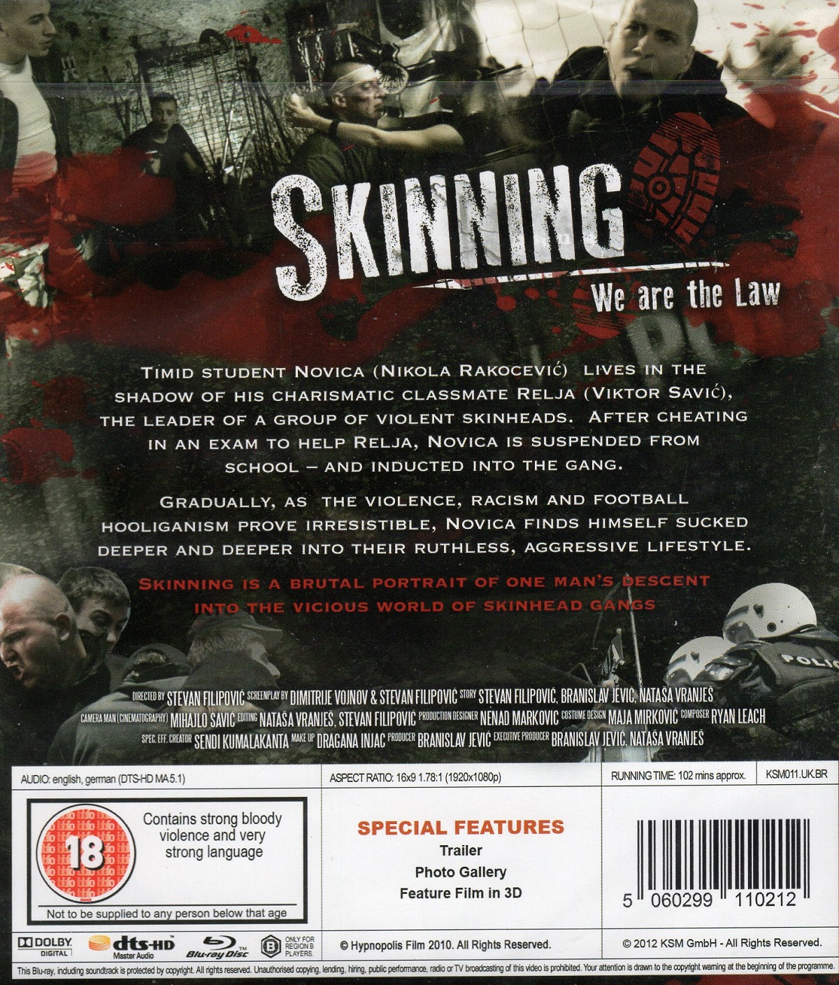 Skinning - We Are the Law (ej svensk text) (Blu-ray) - 2