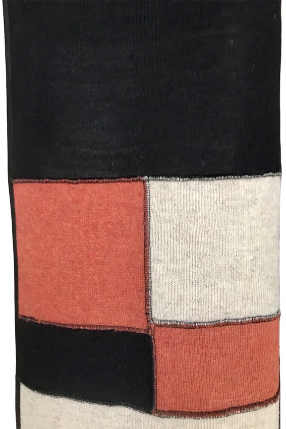 SÅLD Halsduk Bro, Brun/svart/beige, No 2 - 6