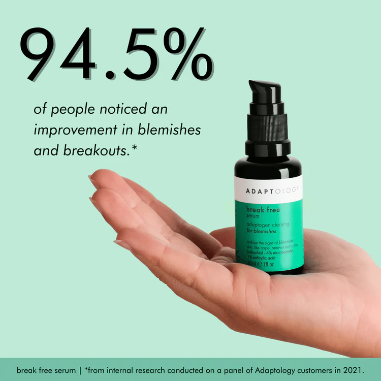 ADAPTOLOGY BREAK FREE SERUM 30ml | Effektiv naturlig aknebehandling - 2