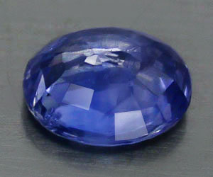 0,32 ct muy rara piedra preciosa de zafiro azul de Ceilán natural sin tratar - 2