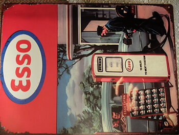 Esso-Skylt