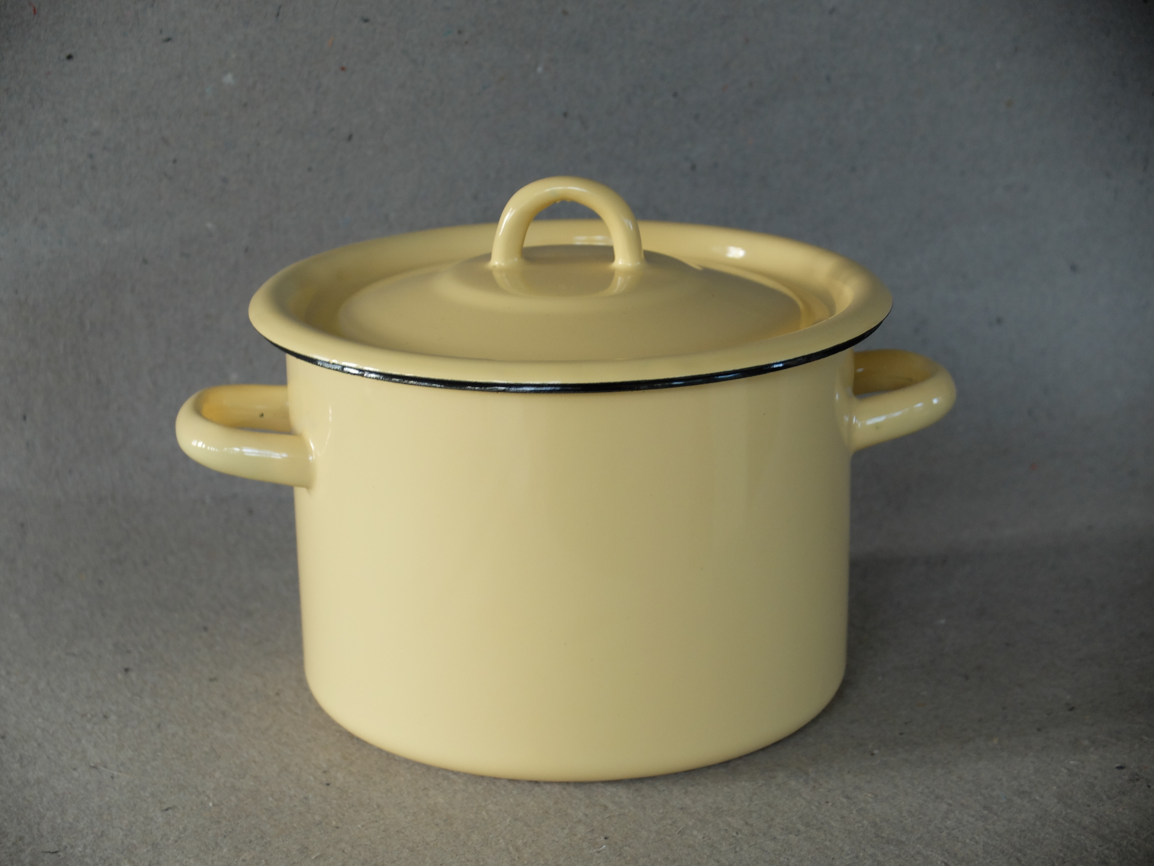 Kastrull/Gul/3 liter