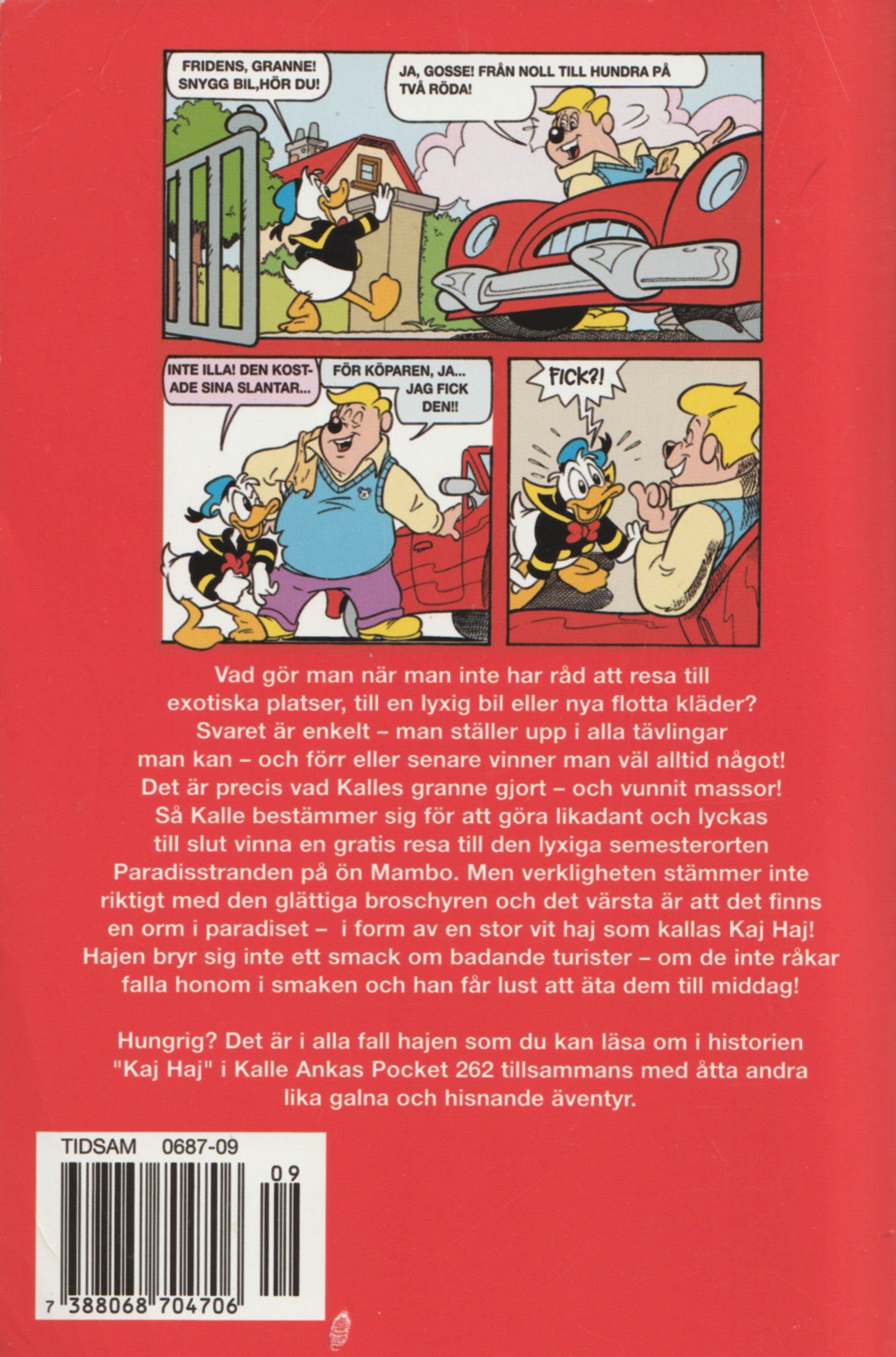 Kalle Ankas Pocket 262 Kaj Haj, Begagnad - 2