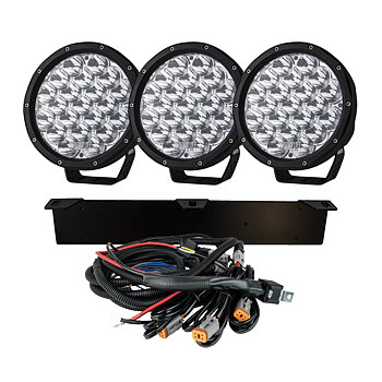 ZX-Komplett kit LDL-05 7" 3 lampor