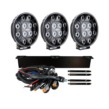 ZX-Komplett kit LDL-03 7" 3 lampor
