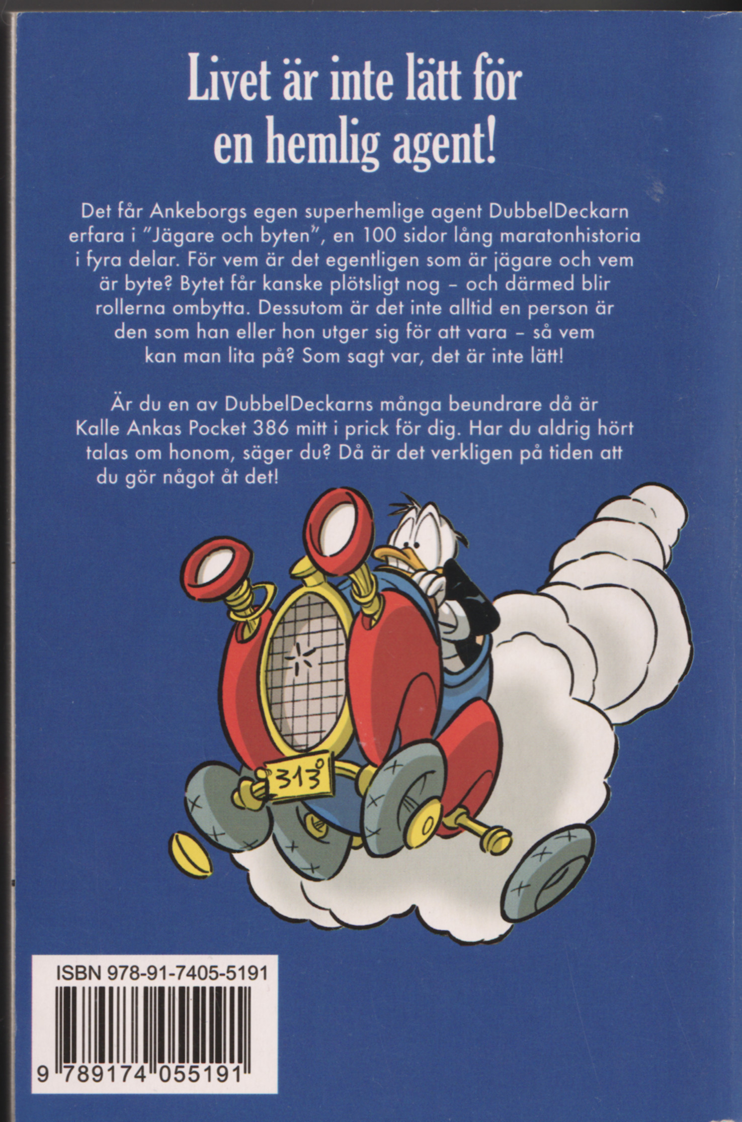 Kalle Ankas Pocket 386 Jägare och Byten!, begagnad - 2