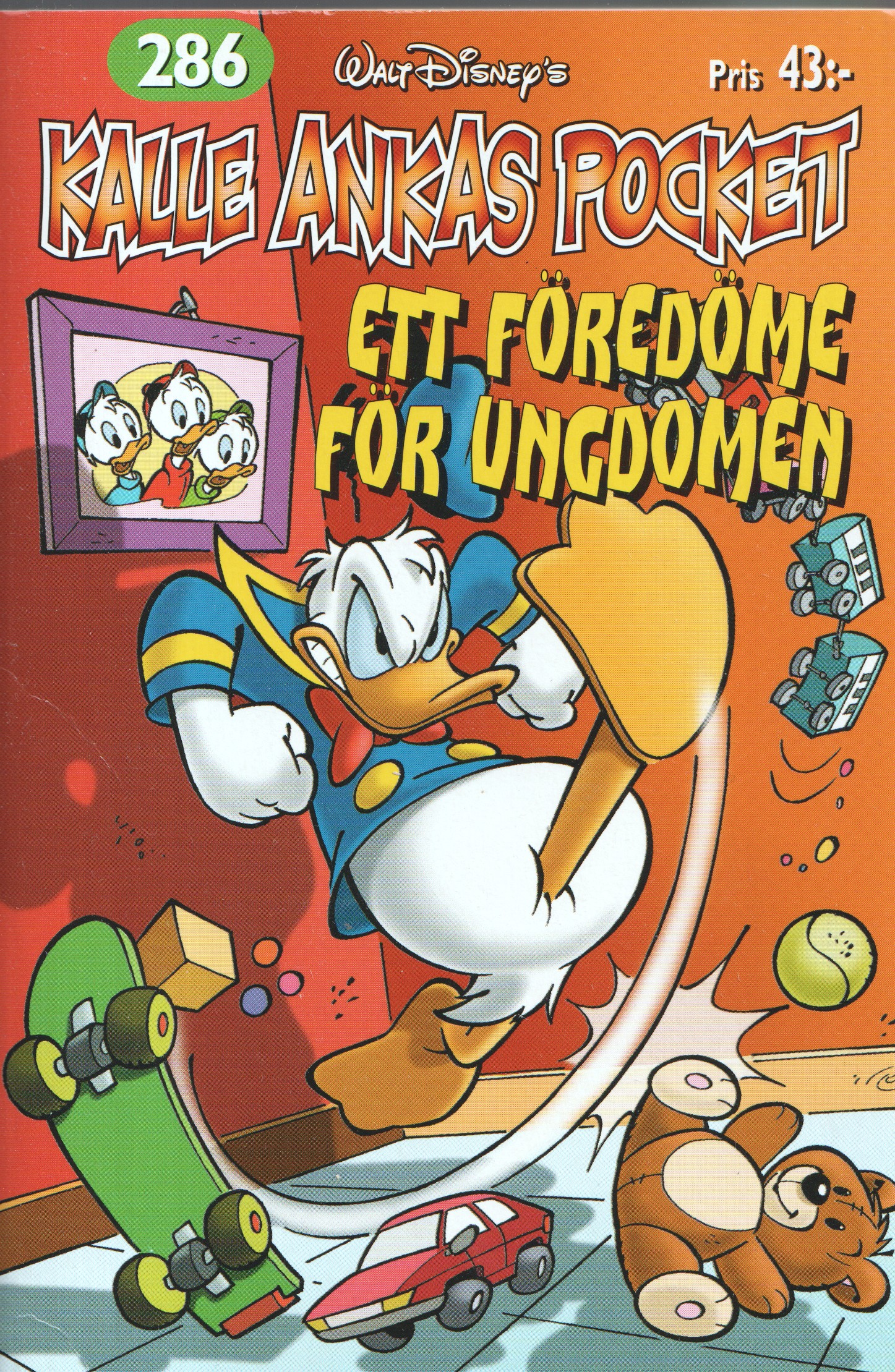 Kalle Ankas Pocket 286 Ett Föredöme För Ungdomen, Begagnad