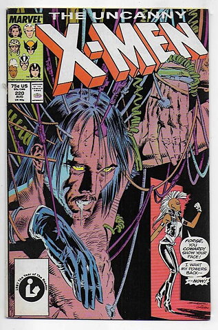 Uncanny X-Men # 220 VG