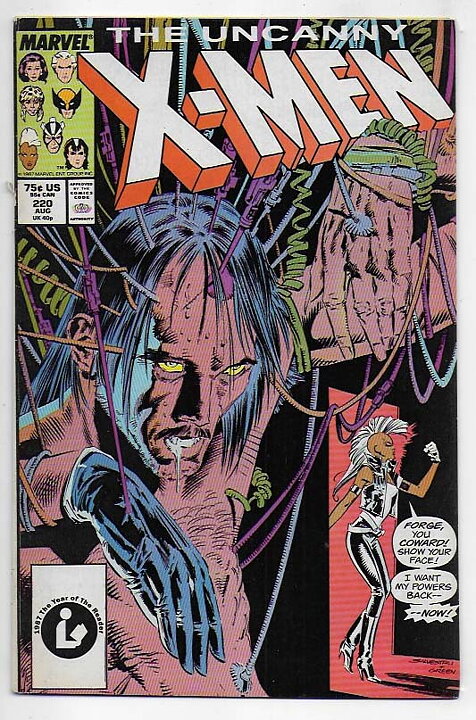 Uncanny X-Men # 220 VG
