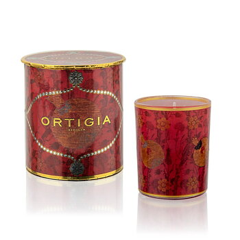 Ortigia Melograno Candle Decorated Medium 