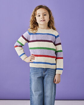 Randig raglanjumper - Berta 890212