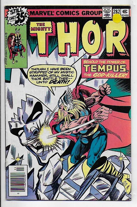 Thor # 282 VF Klisterlapp/1st Time Keepers