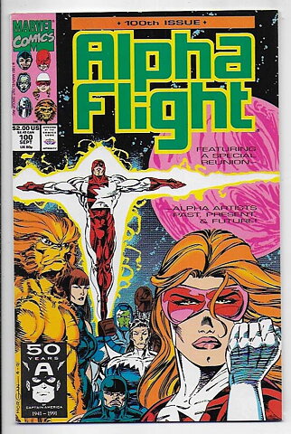 Alpha Flight # 100 VF/NM