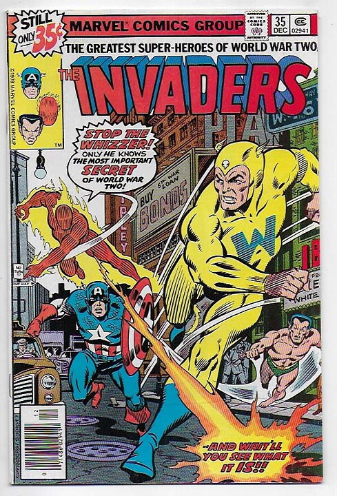 Invaders # 35 VF/NM