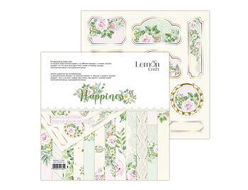Lemon Craft Happiness 8x8 Inch Paper Pad