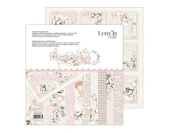 Lemon Craft Mums' Love 12x12 Inch Paper Pad