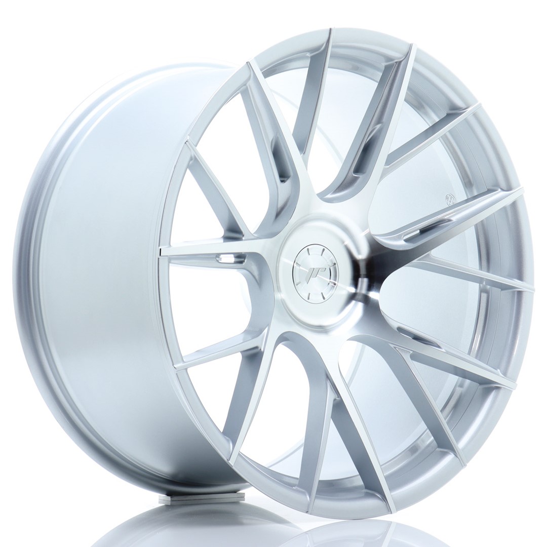20" JR Wheels JR42 - Silver Machined Face - 5