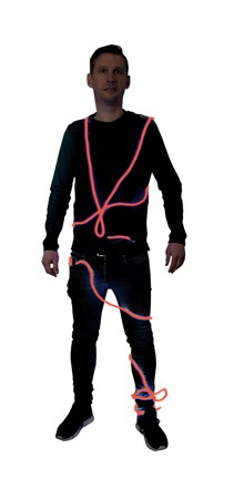 NEON KABEL RÖD