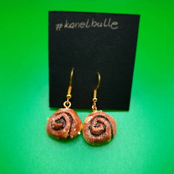 Örhängen Kanelbulle