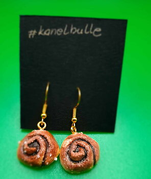 Örhängen Kanelbulle